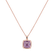 Přívěsok s ametystom a diamantmi Symmetrical Beauty2