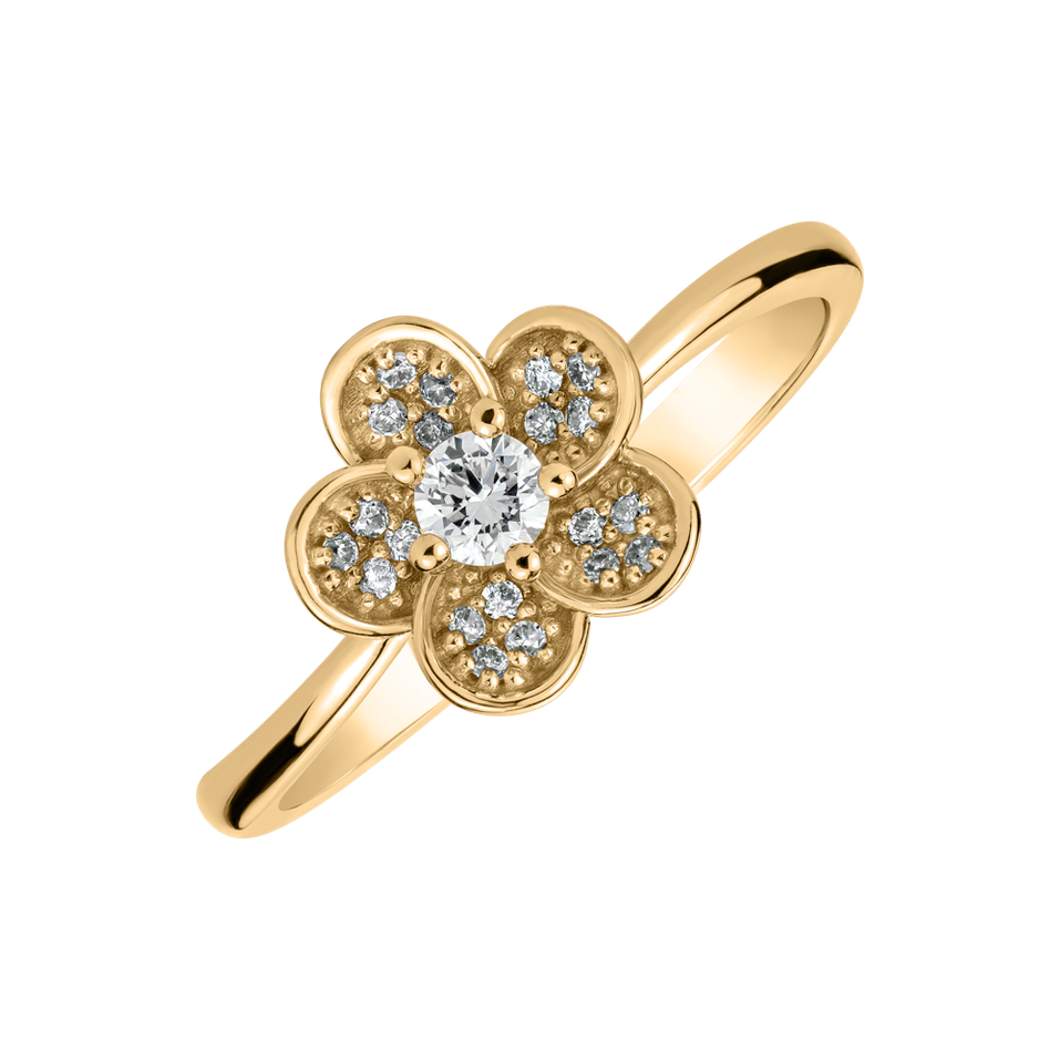 Prsteň s diamantmi Harvestbells