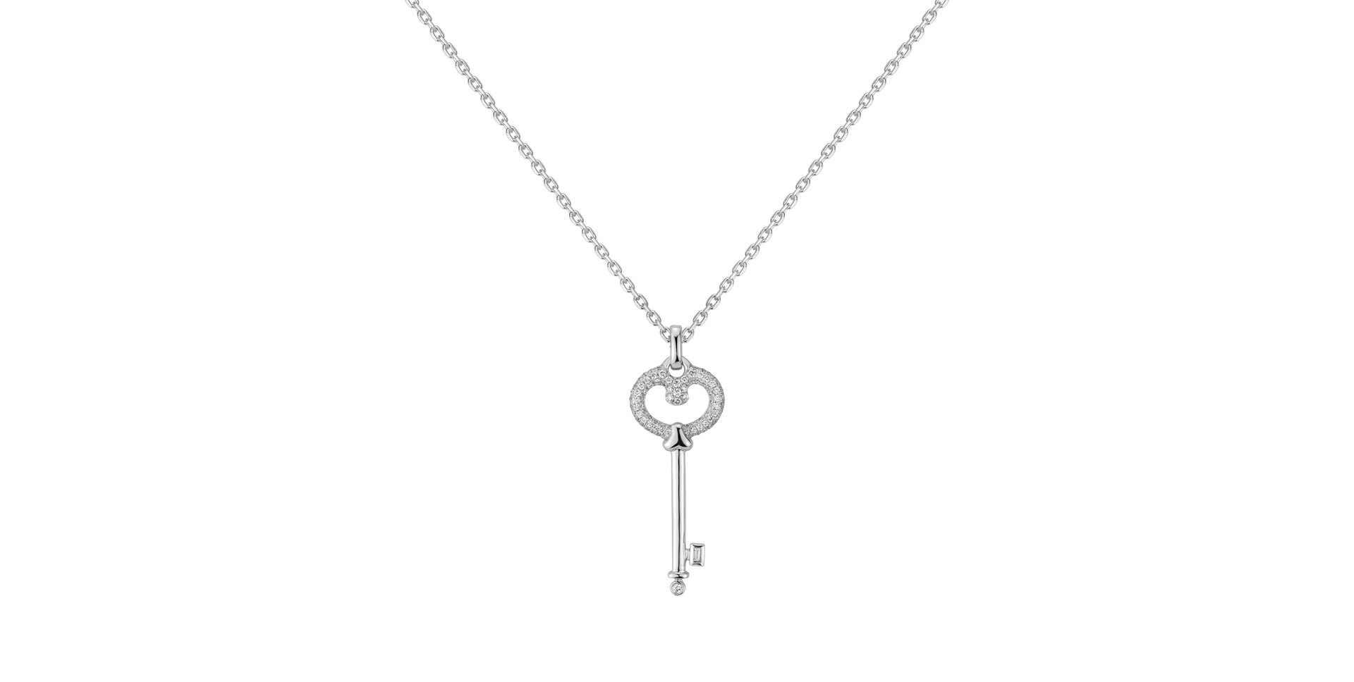 Přívěsok s diamantmi Iconic Key