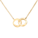Náhrdelník s diamantom Eternal Circles2
