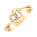 Prsteň s diamantom Love Message2