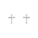 Náušnice s diamantmi Passion Cross2