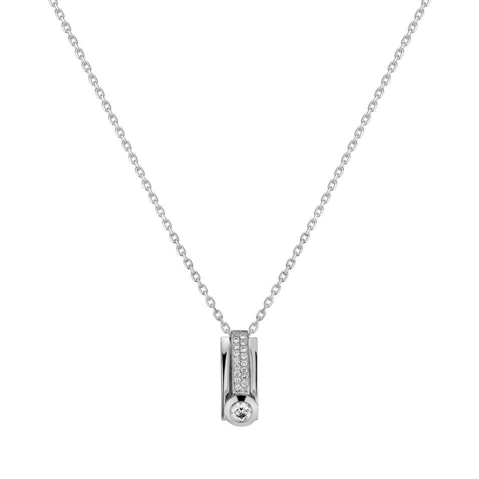 Přívěsok s diamantmi Ellion Passion