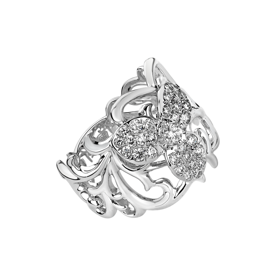 Prsteň s diamantmi Raya