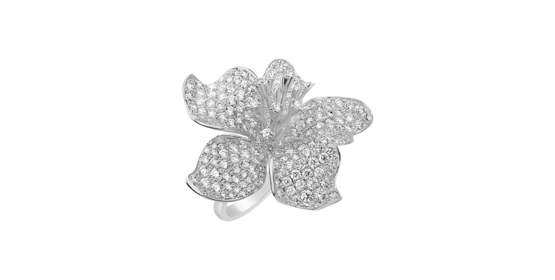 Prsteň s diamantmi Orchid Desire