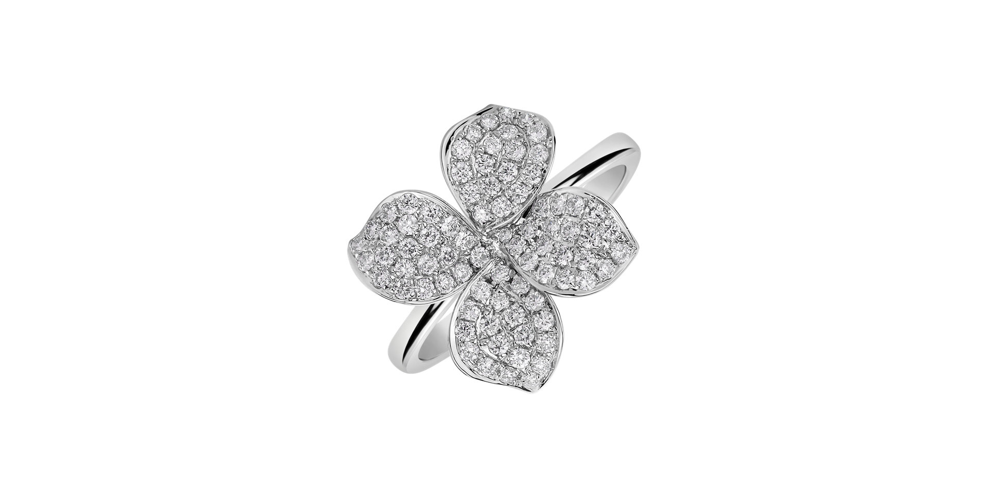 Prsteň s diamantmi Lucky Brilliance