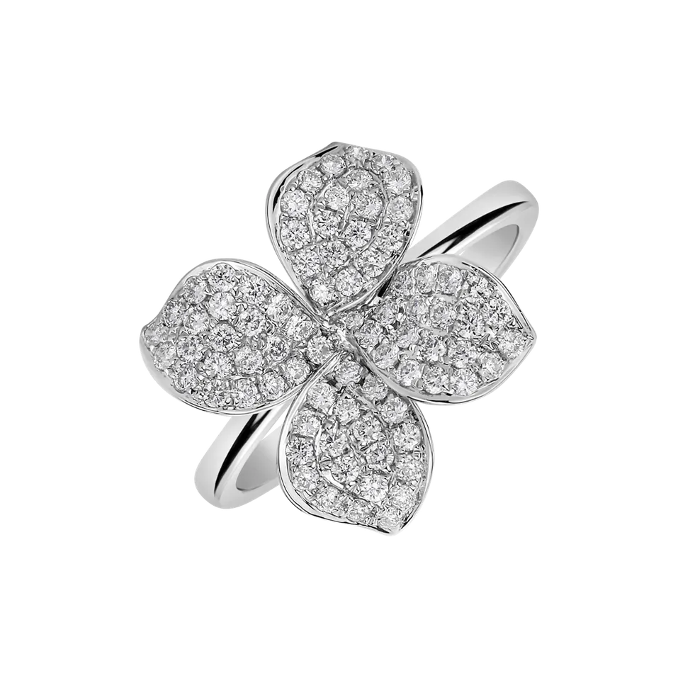 Prsteň s diamantmi Lucky Brilliance