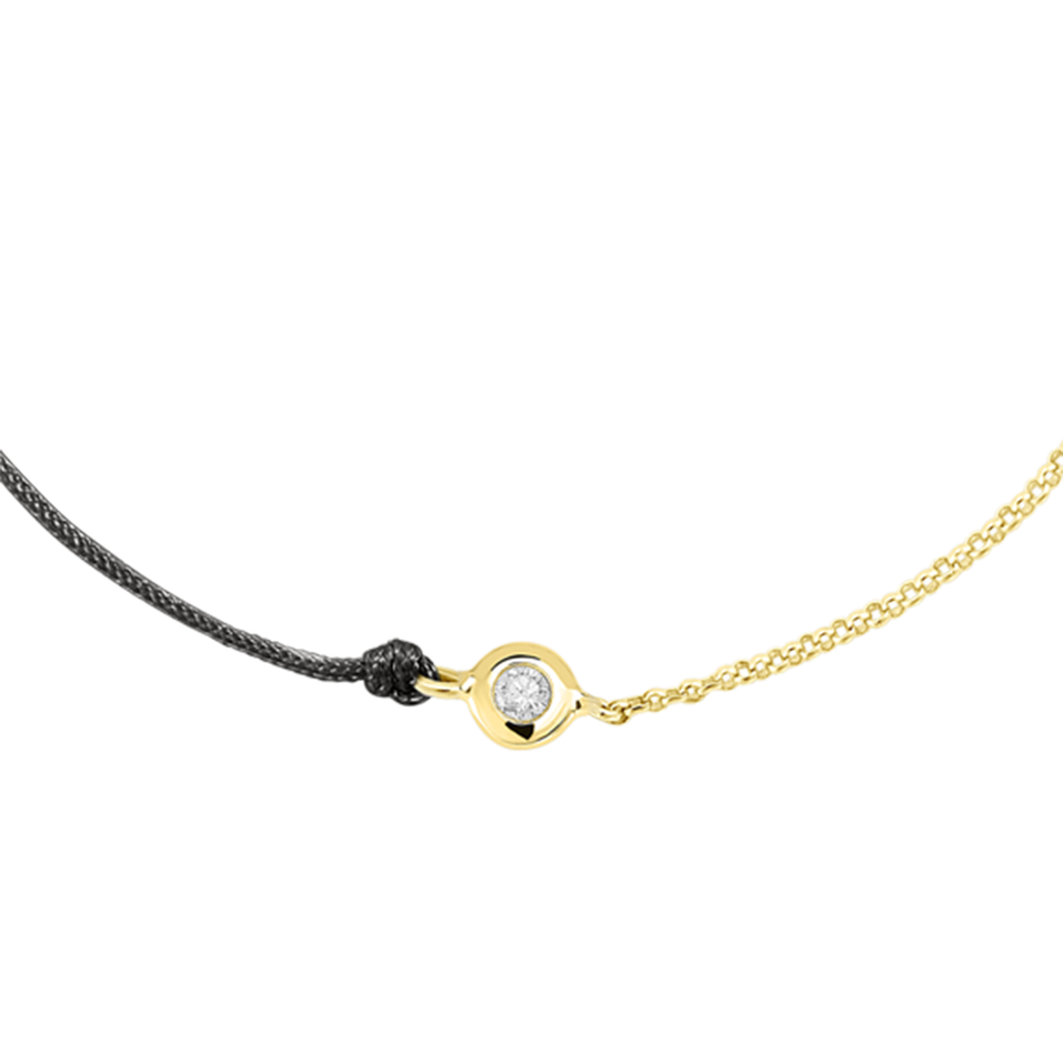 Diamantový náramok so šnúrkou Effect Diamond