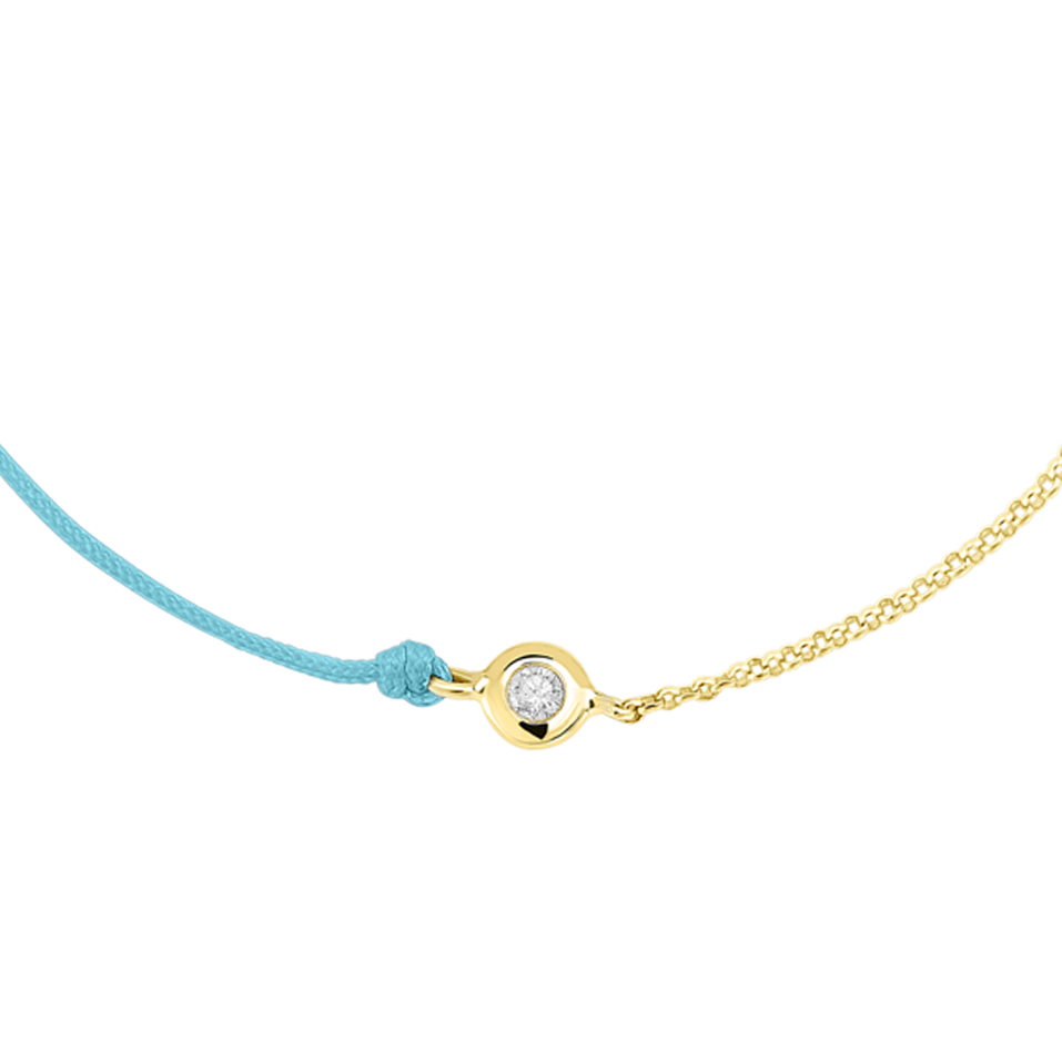 Diamantový náramok so šnúrkou Effect Diamond