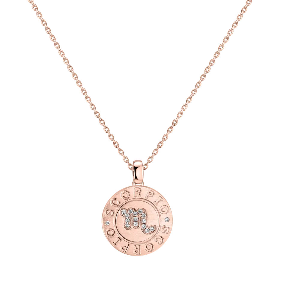 Přívěsok s diamantmi Magic Scorpio