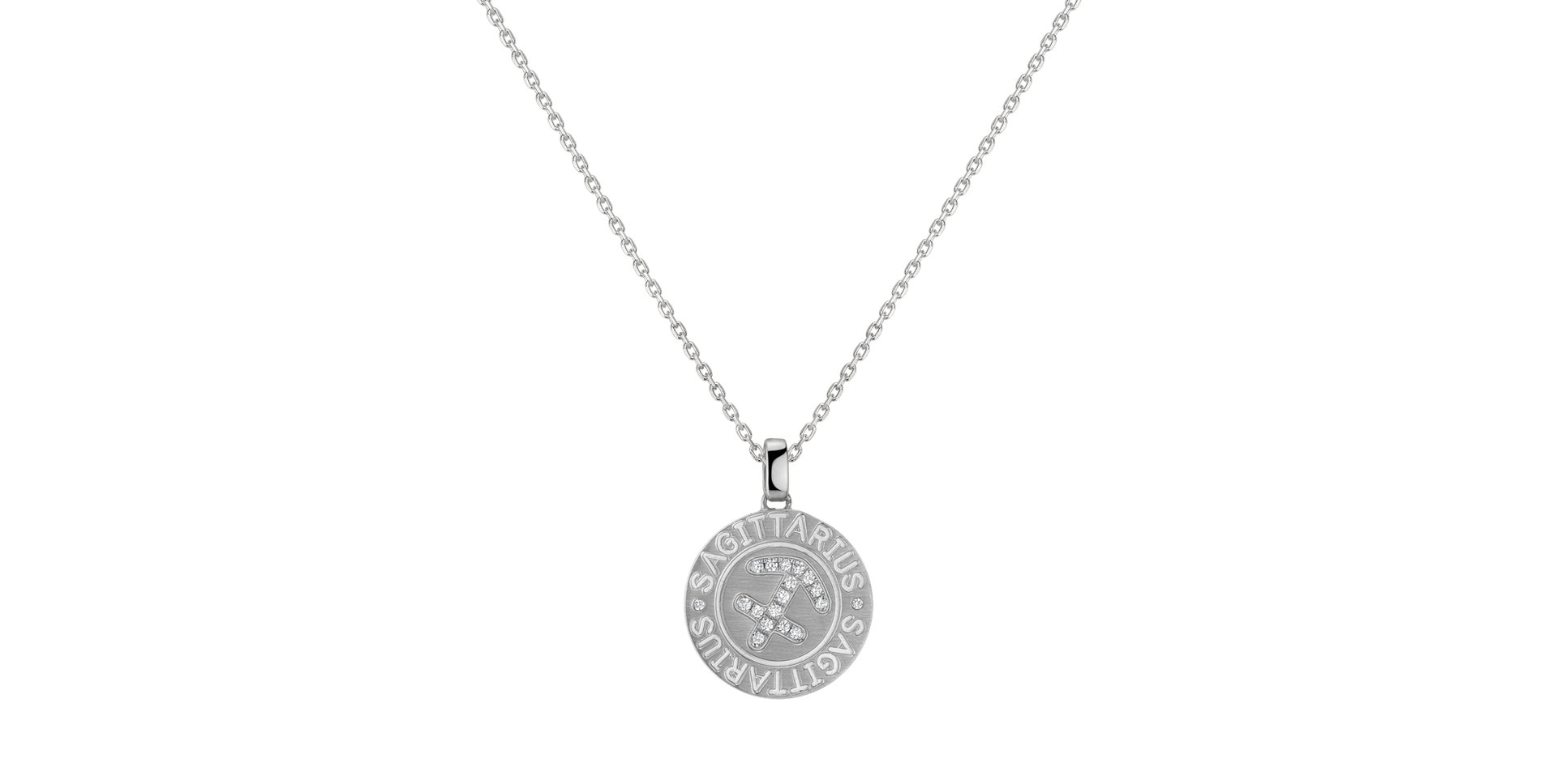 Přívěsok s diamantmi Charming Sagittarius