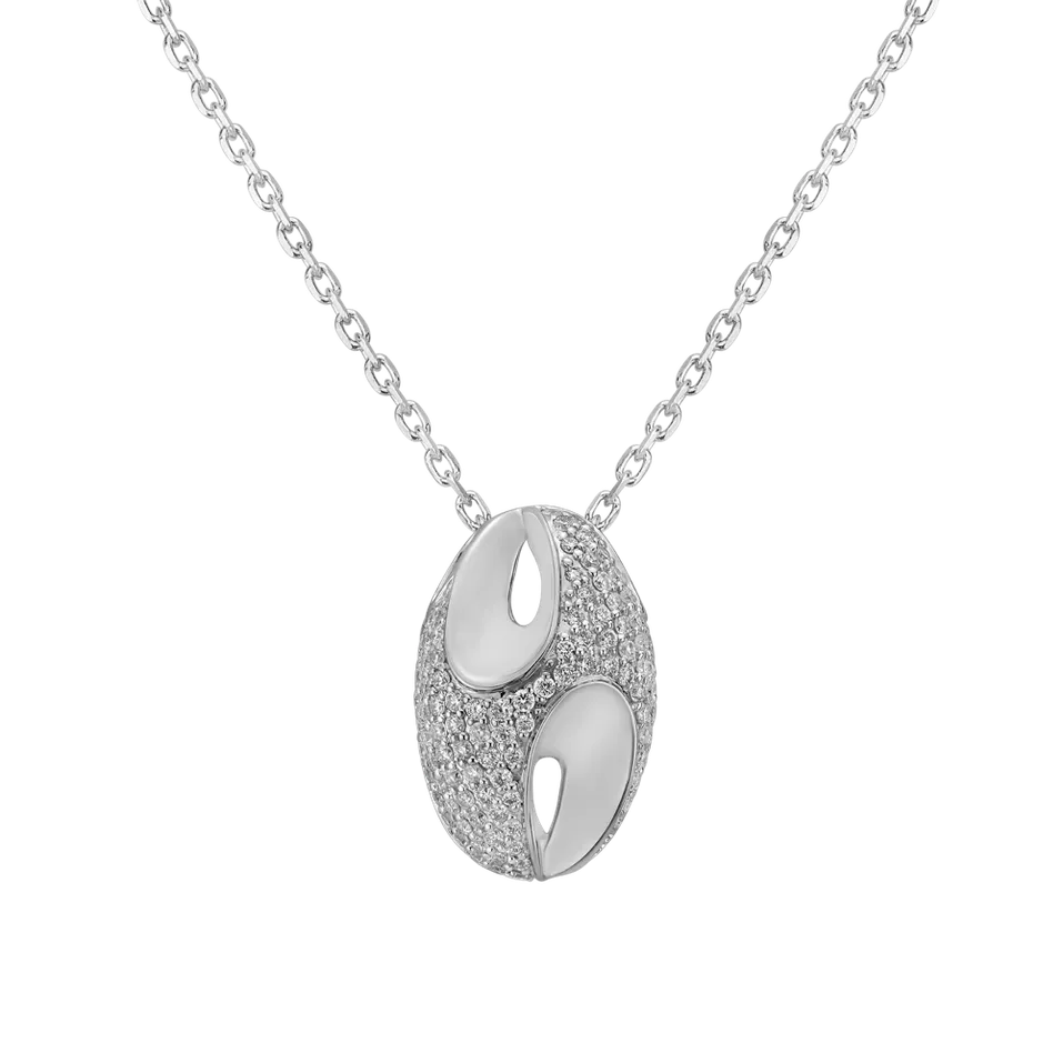 Přívěsok s diamantmi Moon Gem