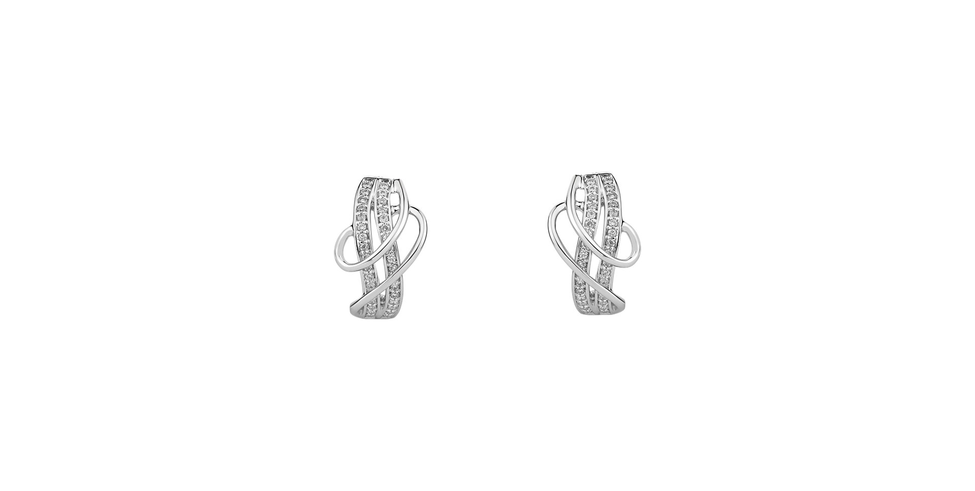 Náušnice s diamantmi Secret Celebration