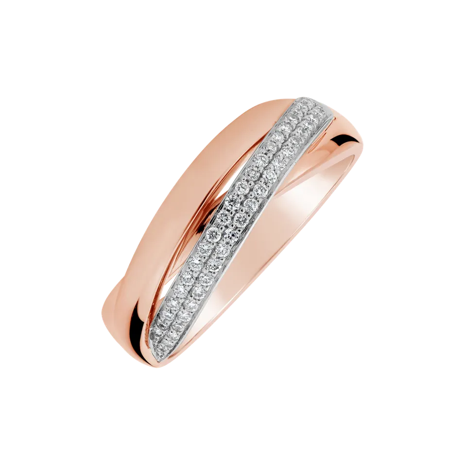 Prsteň s diamantmi Vanity Charm