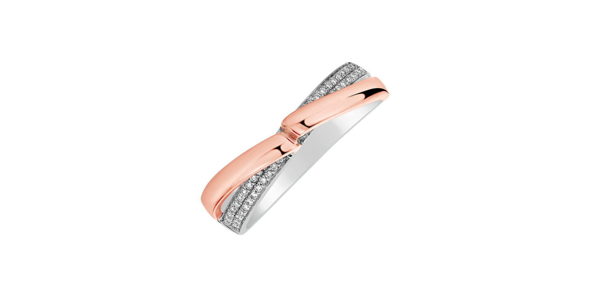 Prsteň s diamantmi Secret Passion