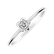 Prsteň s diamantom Delightful Flower2