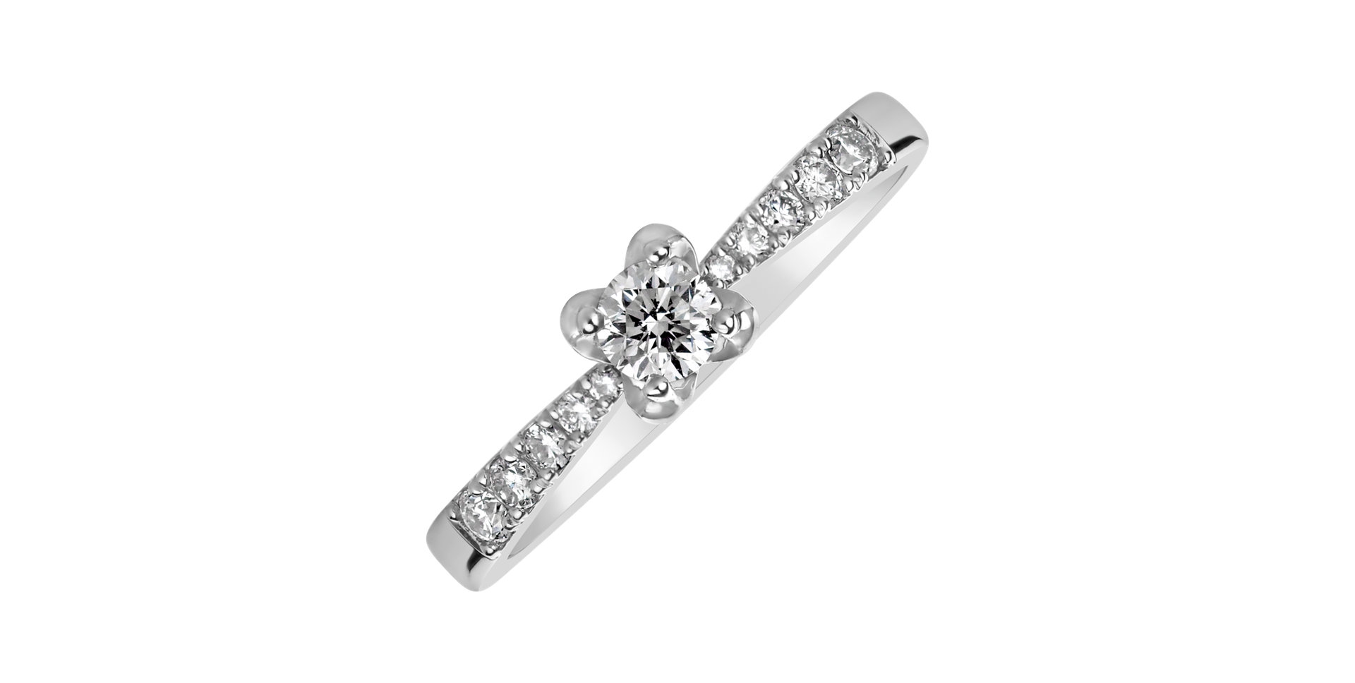 Prsteň s diamantmi Gift of Love