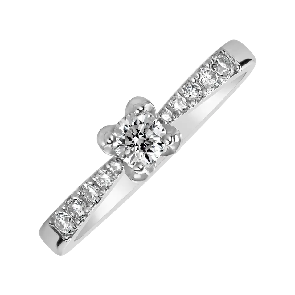 Prsteň s diamantmi Gift of Love