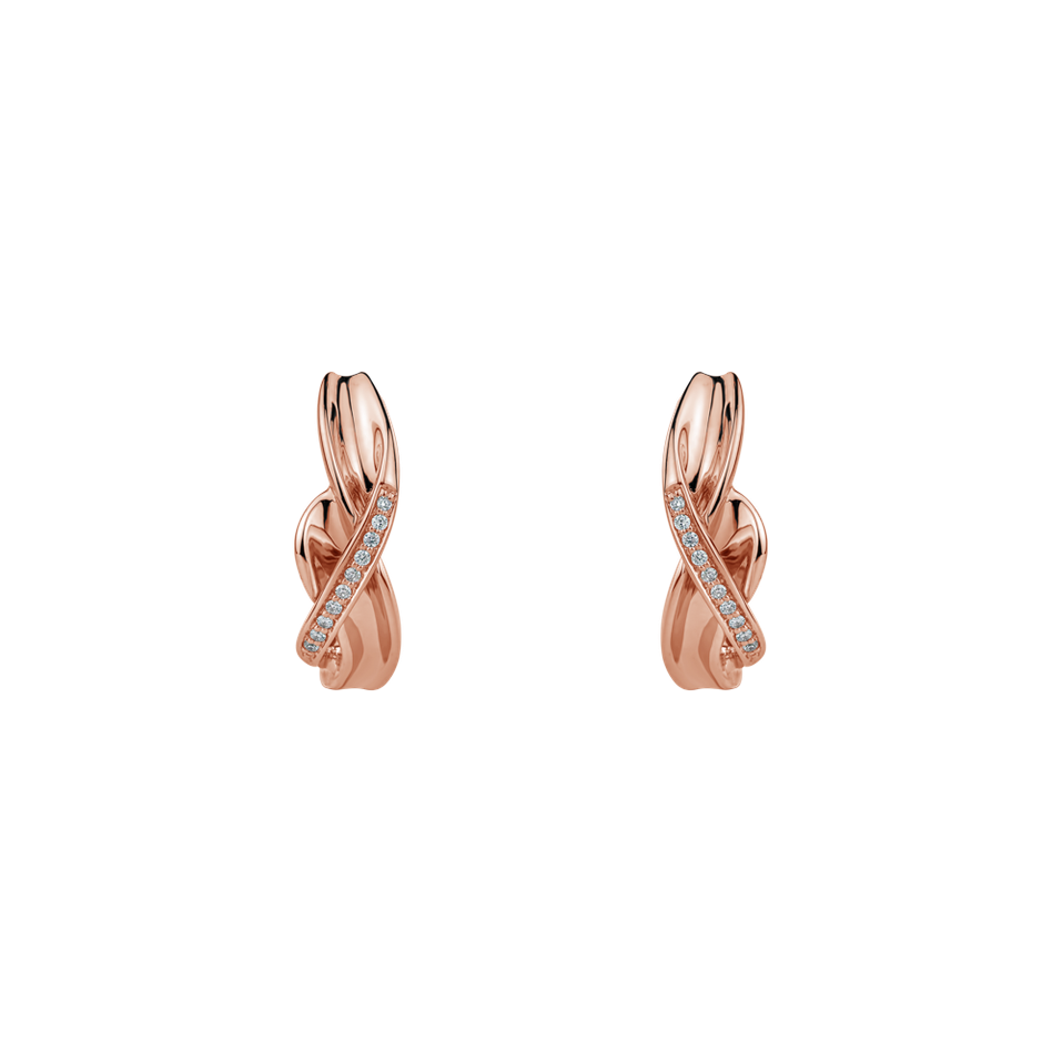 Náušnice s diamantmi Fatal Vesper