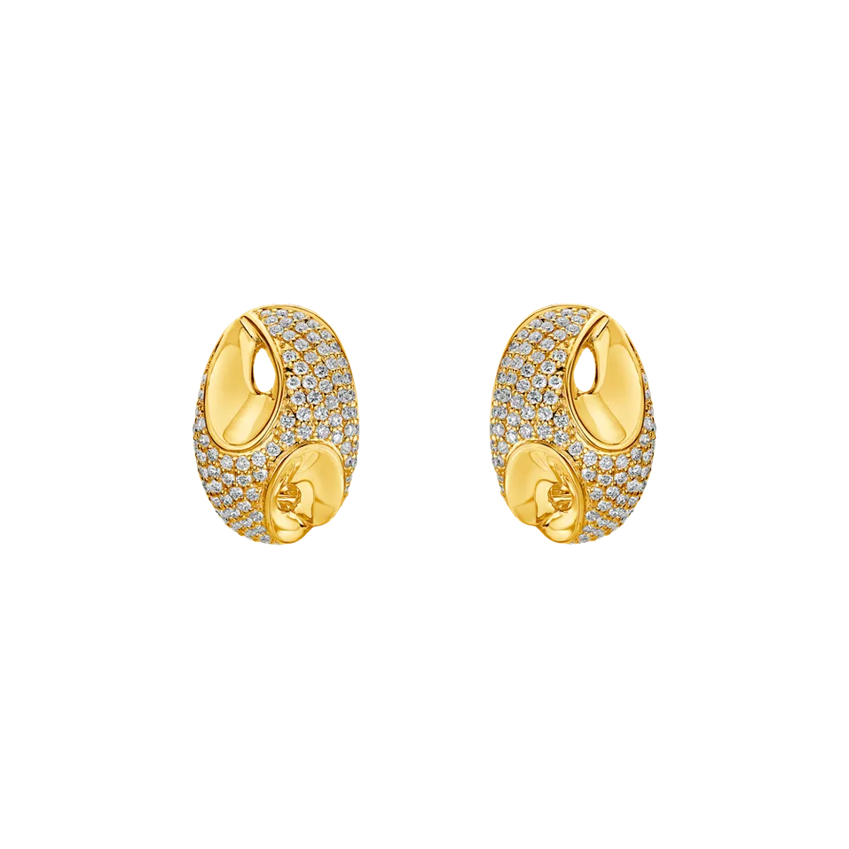 Náušnice s diamantmi Fairytale Gem