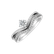 Prsteň s diamantmi Love Wave2