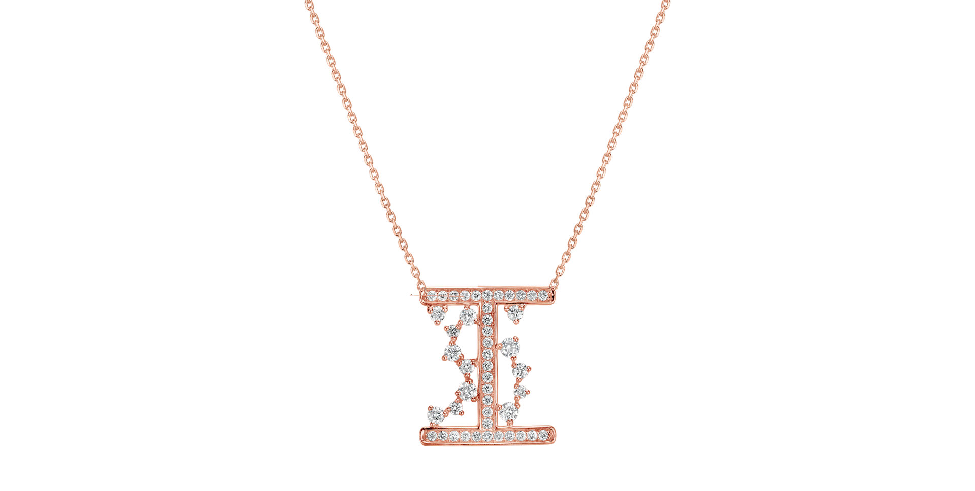 Náhrdelník s diamantmi Iris Signature
