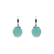 Náušnice s chalcedonom a diamantmi Bubble Blossom2