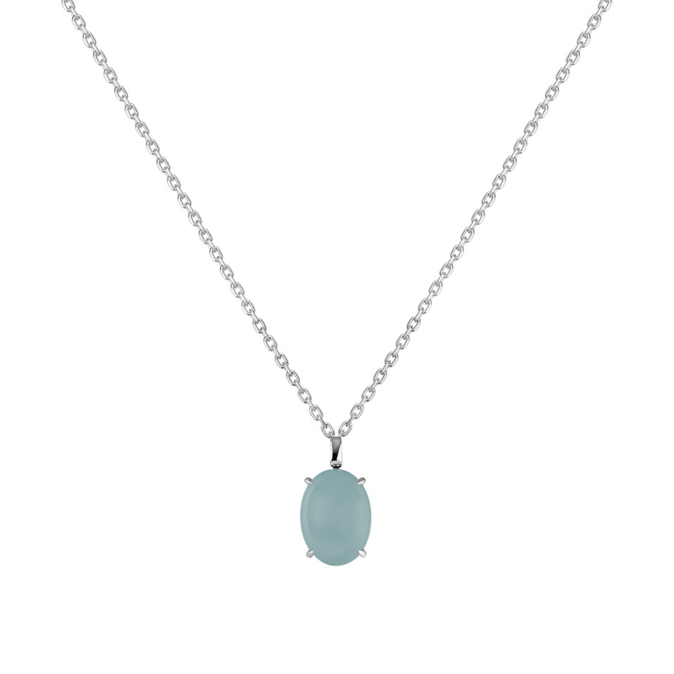 Přívěsok s chalcedonom Blossom Gem