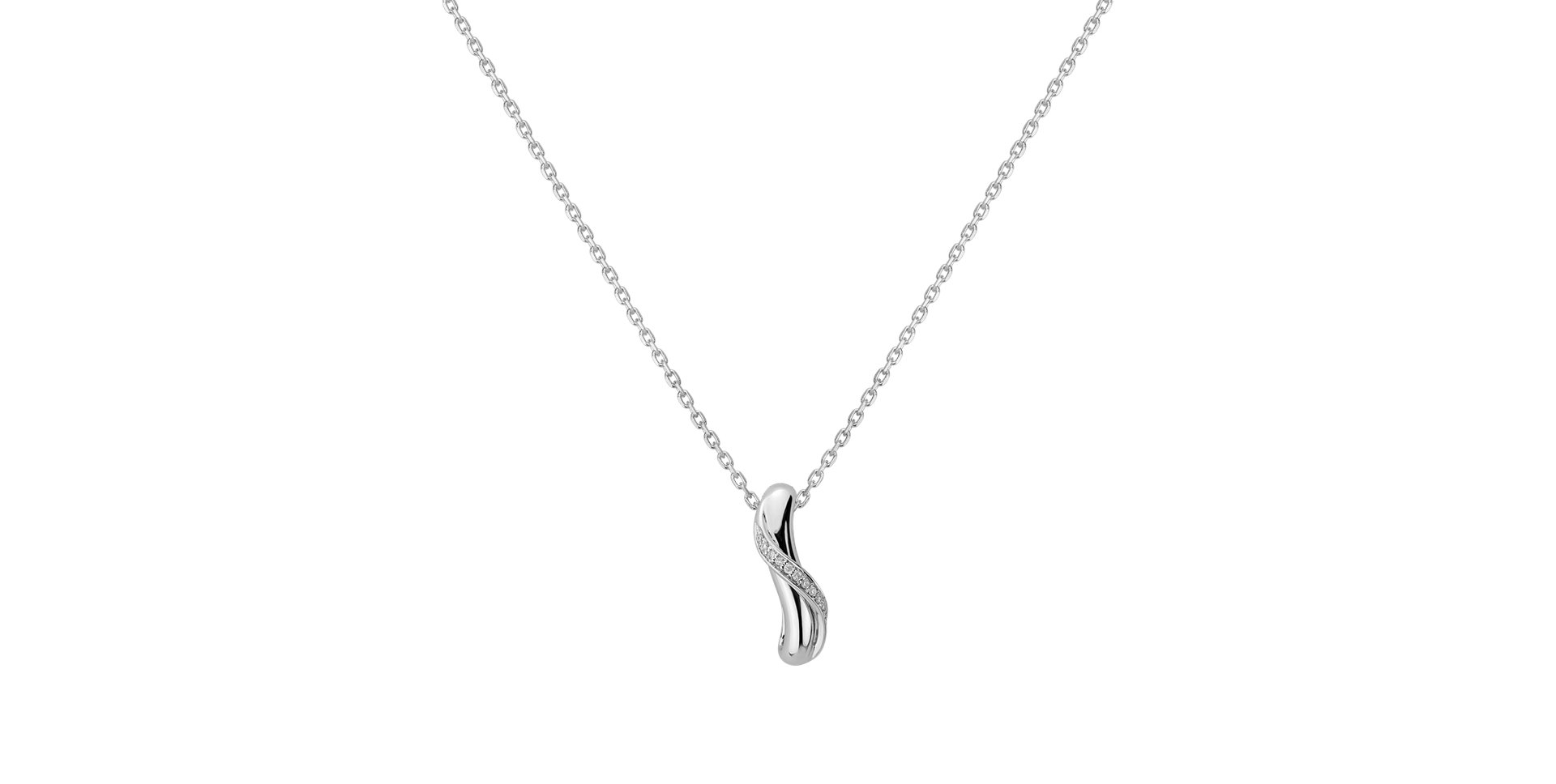 Přívěsok s diamantmi Alluring Ray