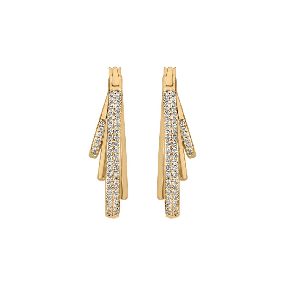 Náušnice s diamantmi Charming Orion