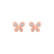 Náušnice s diamantmi Butterfly2
