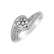 Prsteň s diamantmi Noémie2