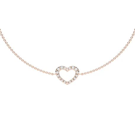 Náramok s diamantmi Heart