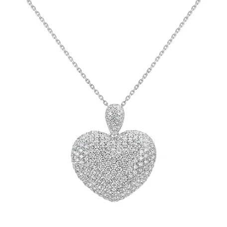 Přívěsok s diamantmi Heart Brilliance