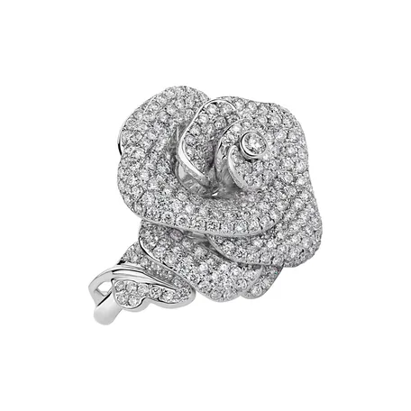 Prsteň s diamantmi Infinity Rose