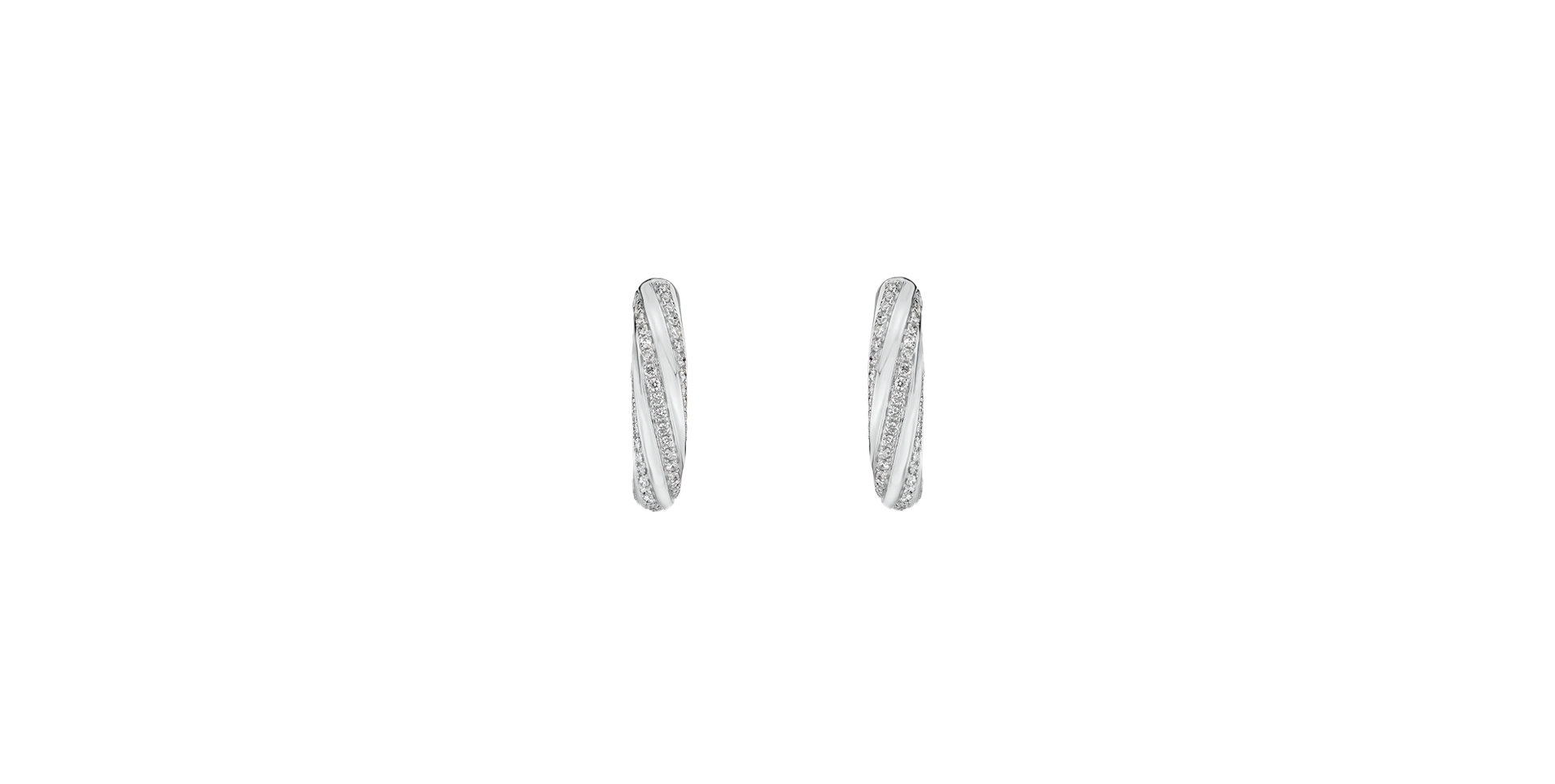 Náušnice s diamantmi Joyful Energy