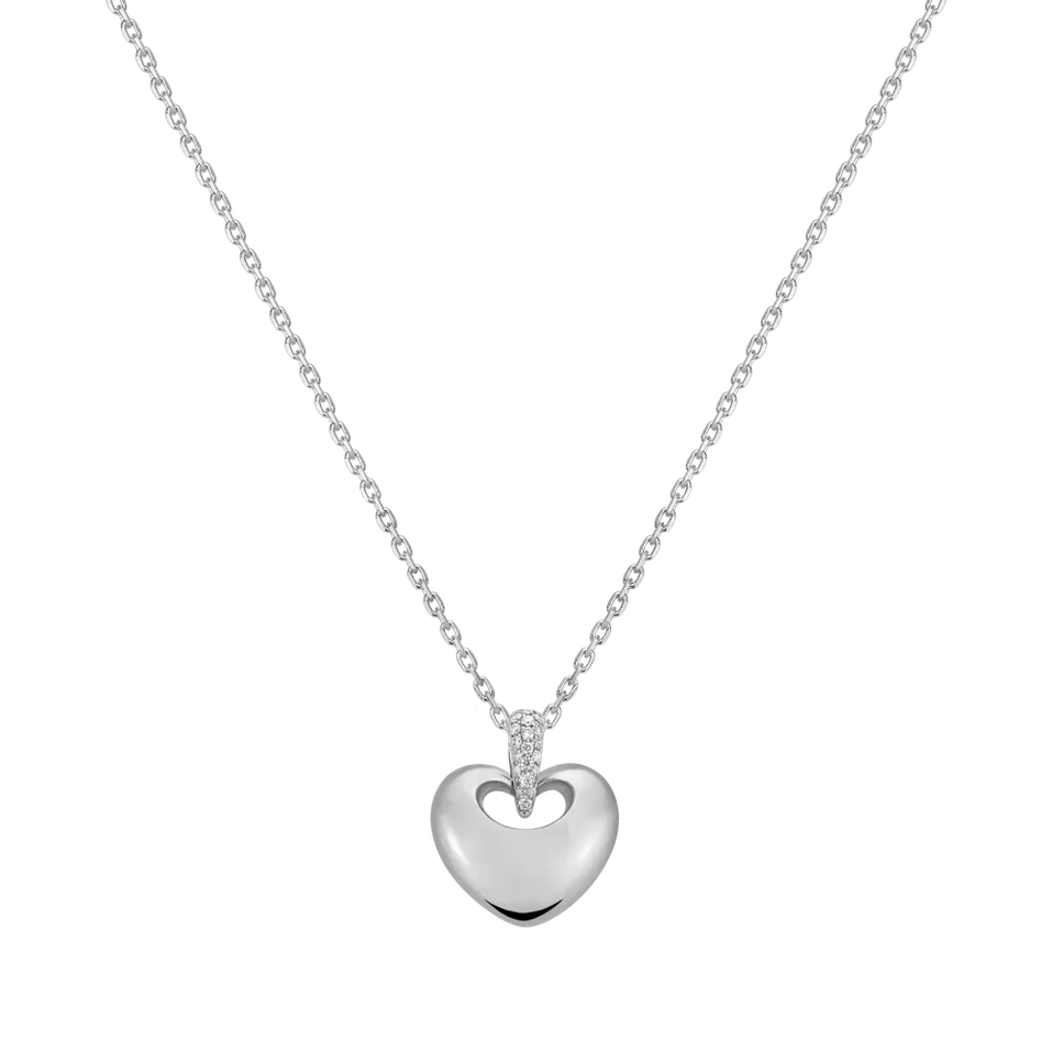 Přívěsok s diamantmi Love Mania