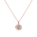Přívěsok s diamantmi Flower Star2
