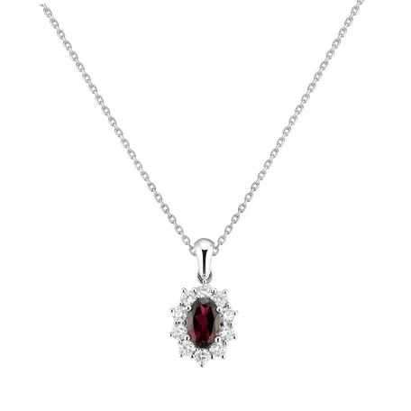 Přívěsok s turmalinom a diamantmi Goddess Elegance