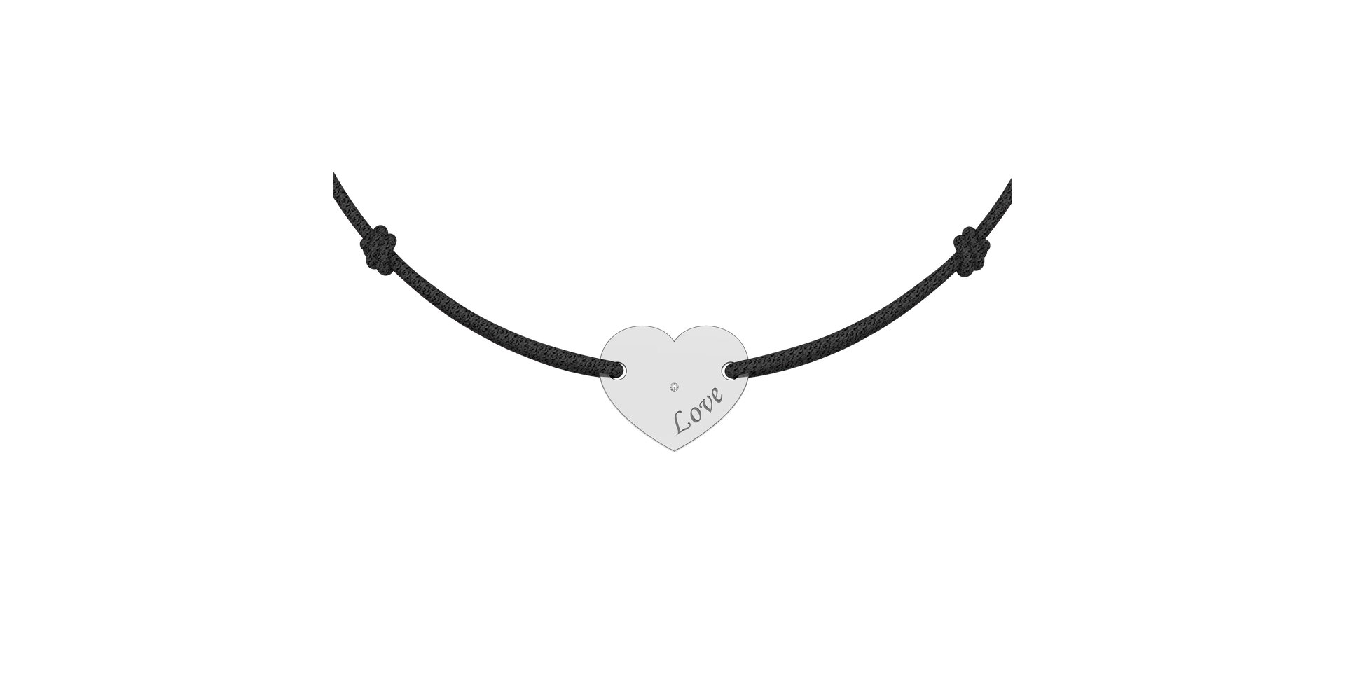 Náramok s diamantom Amour Gem