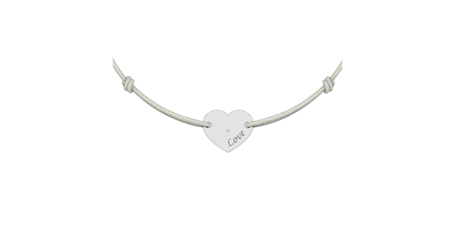 Náramok s diamantom Amour Gem