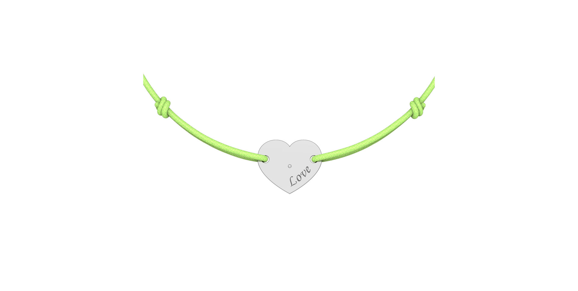 Náramok s diamantom Amour Gem