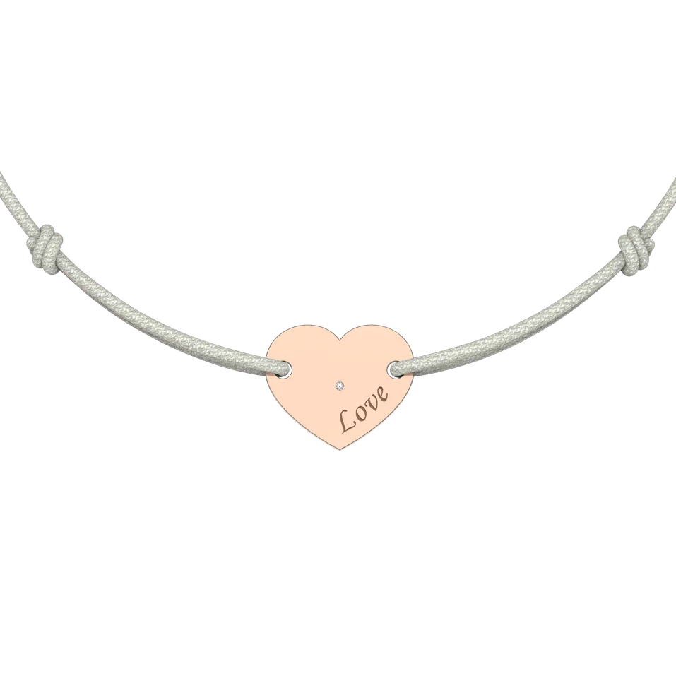 Náramok s diamantom Amour Gem
