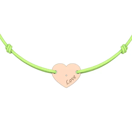 Náramok s diamantom Amour Gem