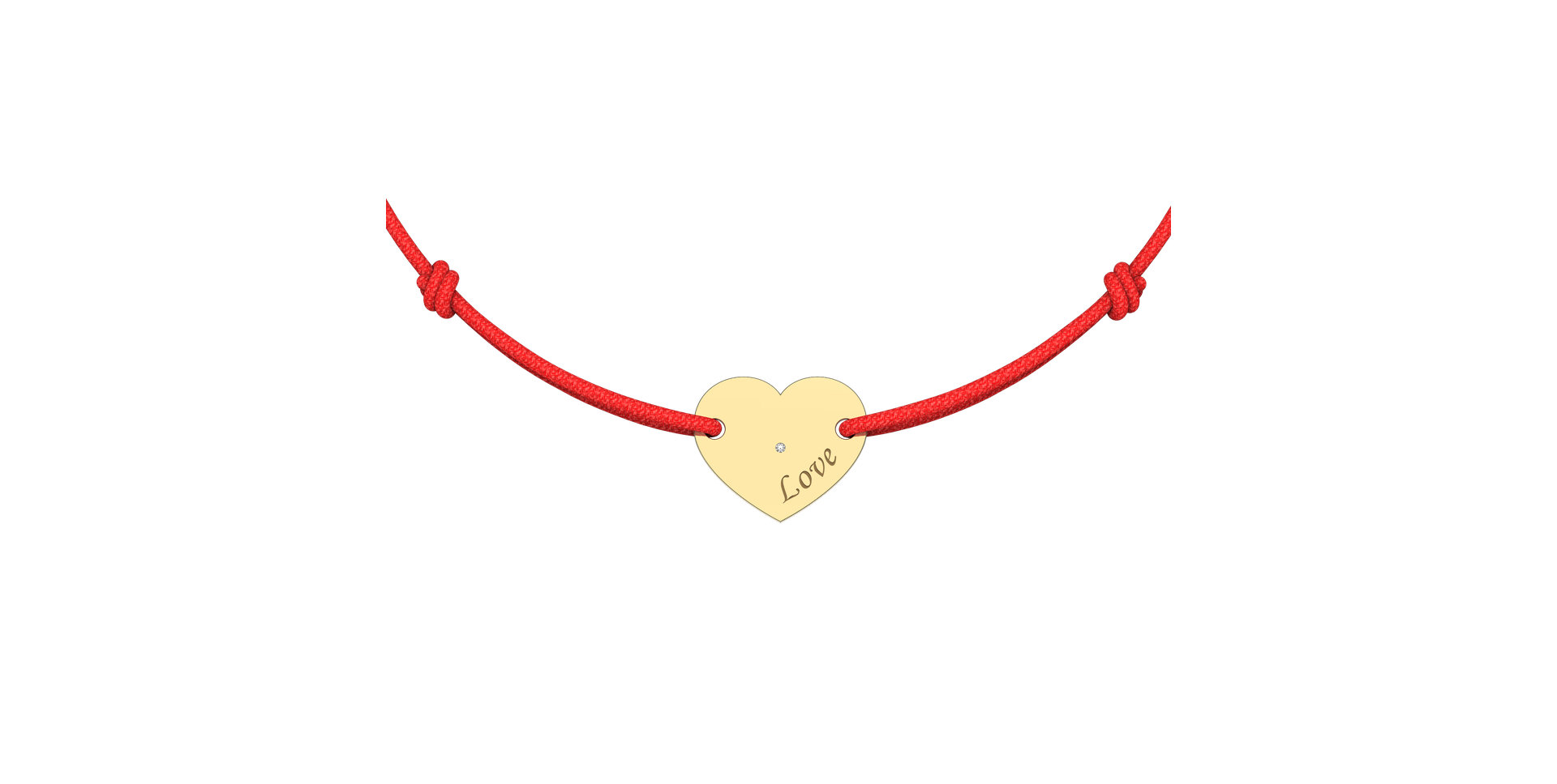 Náramok s diamantom Amour Gem