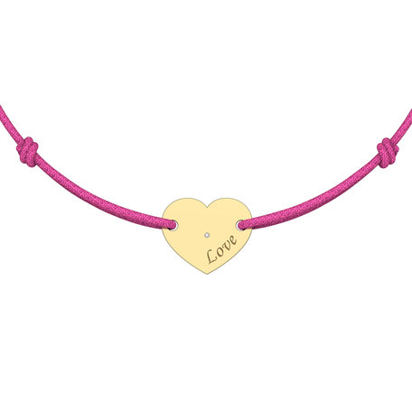 Náramok s diamantom Amour Gem