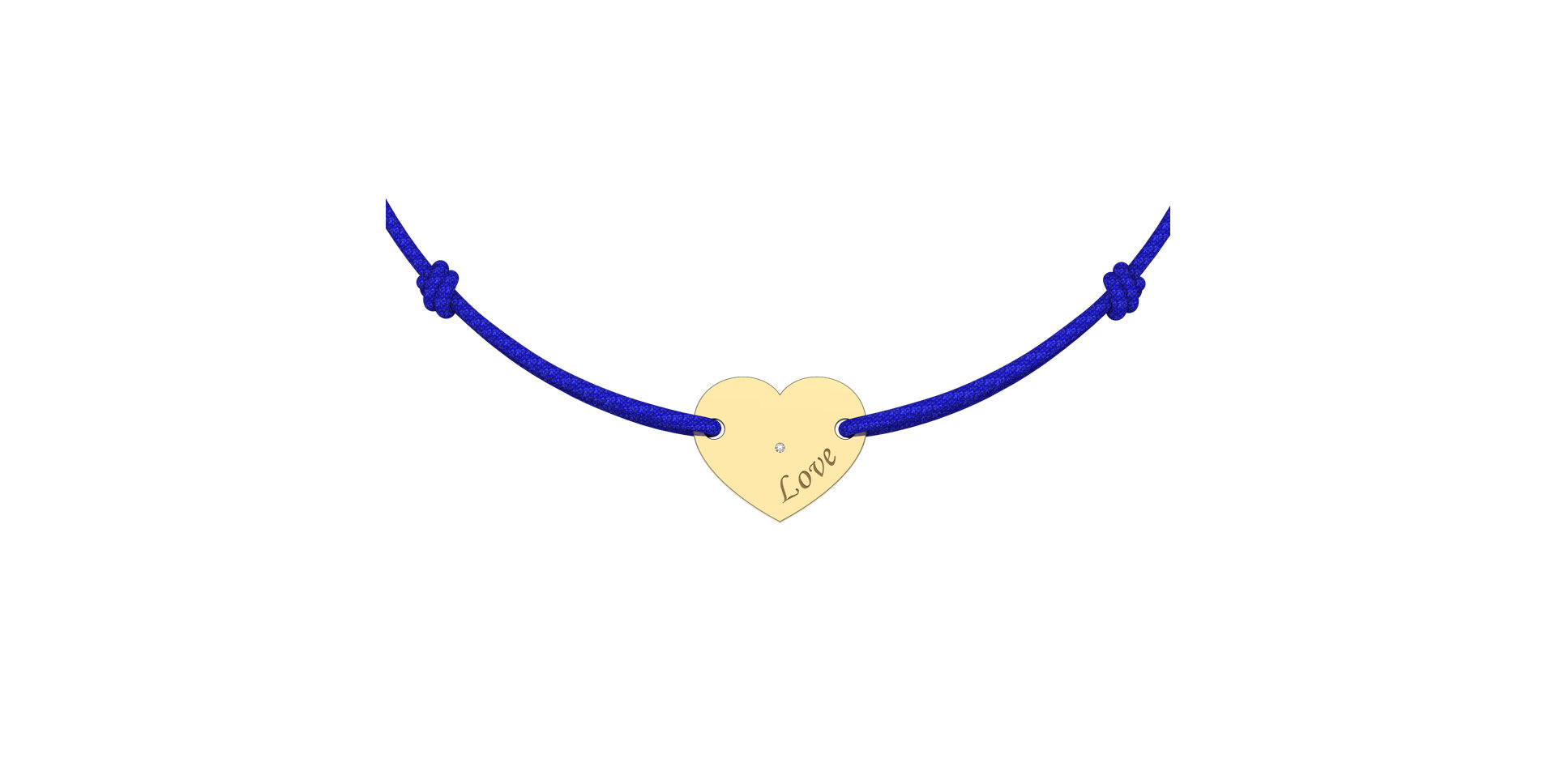 Náramok s diamantom Amour Gem