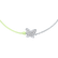 Diamantový náramok so šnúrkou Diamond Butterfly2