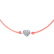 Diamantový náramok so šnúrkou My Heart2
