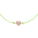 Diamantový náramok so šnúrkou My Heart2